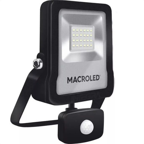 Macroled LED Motion Sensor Floodlight 20W Cold White Outdoor 0