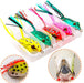 HOGAR Y CAMPING Pack of 5 3D Frog Lures in Different Sizes + Organizer Box 0