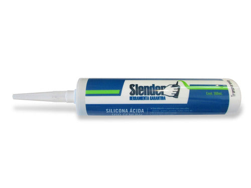 Silicona Ácida Transparente 300g Slender Ms-bsd-g1500-a 0