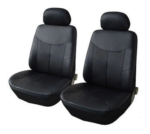 Pick Up Simil Leather Front Seat Covers 2