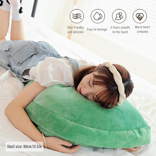 Juawtyuk Cozy Portable Turtle Shell Pillow 1