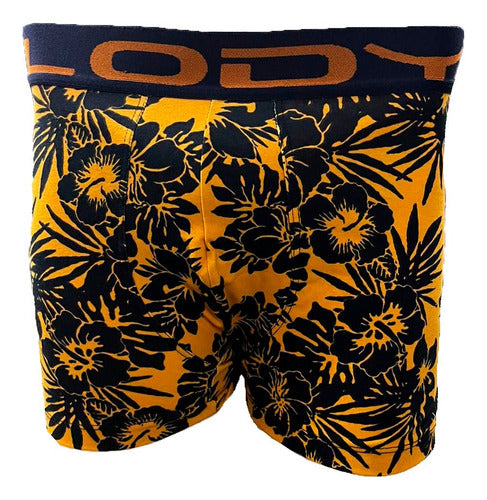 Lody Men Printed Cotton Boxer Shorts for Men 61