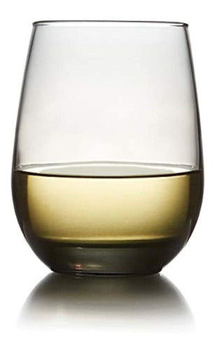 Libbey Classic Smoke Copas De Vino Multiusos Sin Tallo, Jueg 0