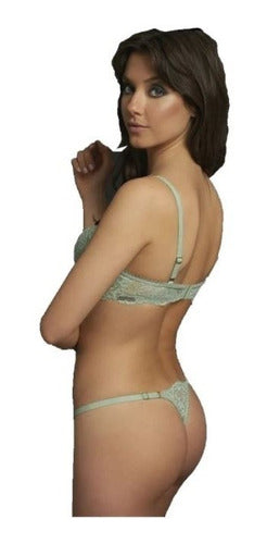 Marcela Koury Conjunto Push Up Soft Y Less De Puntilla- 5599 4