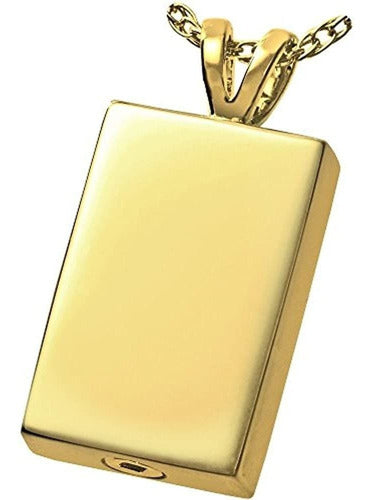 Memorial Gallery 3108 GP Perfect Rectangle 14K Gold-Plated 0