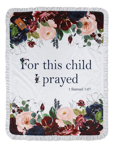 Dear Baby Gear Floral Deluxe Baby Blanket - Reversible, Milestone & Newborn Gifts 0