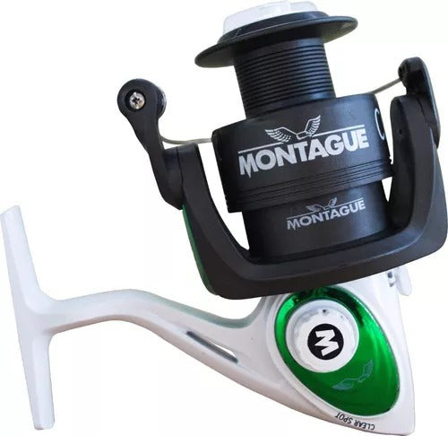 Montague Clear Spot 5000 100m - 0.50mm Front Drag Reel 1