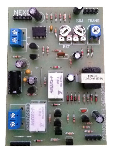 Nexo Electric Doorphone 2 Wires Expansion Plate 1