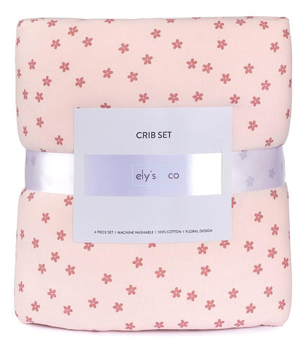 Ely's & Co. Baby Cum Bedding Sets Para Niñas Perfecto Para C 1