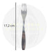 Set of 12 National Stainless Steel Dessert Forks - Cosmos Design 1