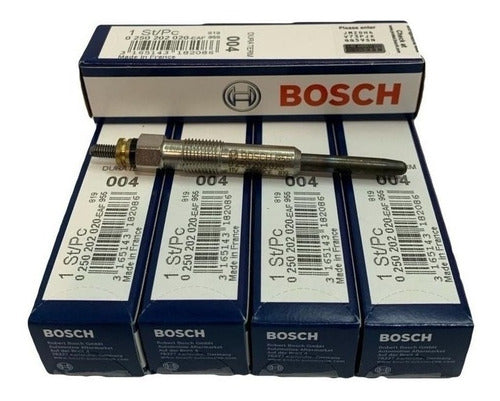 Kit X4 Bujia Calentador Bosch Partner 1.9d (020) 0