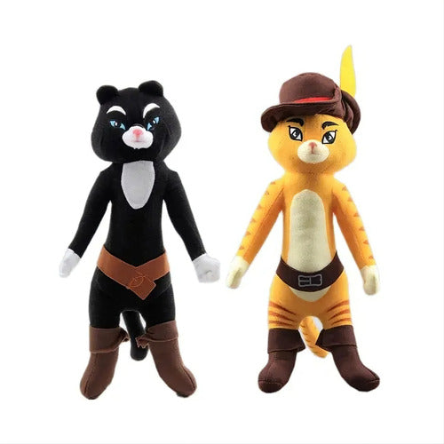 Gato con Botas Peluche Gatito Figura Acción Muñeco 3