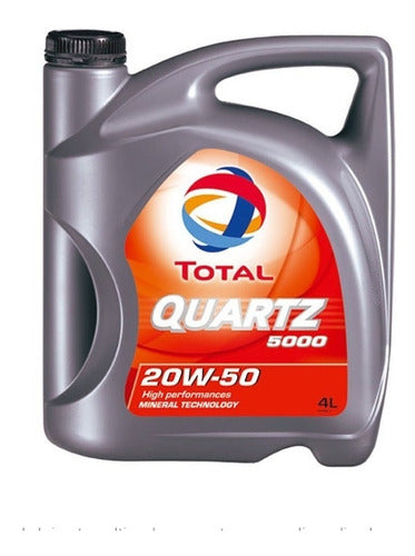 Lubricante Total Quartz 5000 20w50 Sn 4l Bidart 0