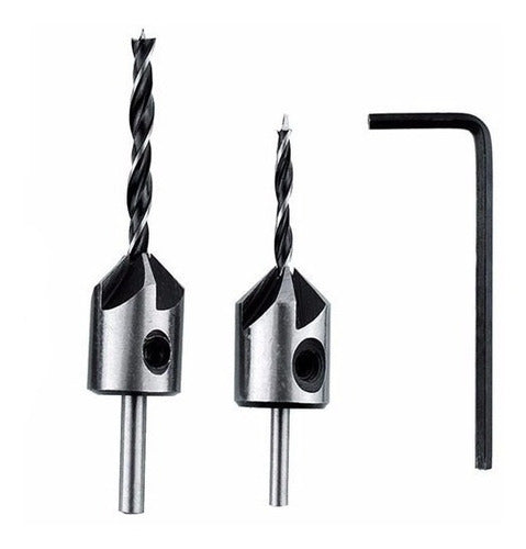 Ruhlmann Screw Countersink and Beveling Kit with 3 and 4mm Drill Bit 0