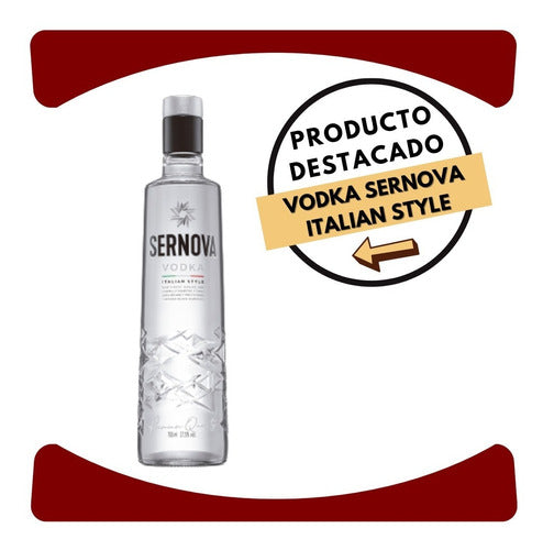 Sernova Vodka Italian Style 700ml Original 0