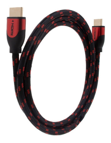 TECNOKIN Cable Hdmi 1.5 Metros Tv Smart Monitor Consolas Notebook 0