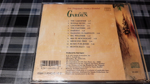 In The Garden - Eric Tingstad - Cd Importado Excelente 1991 1