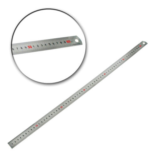 30cm Graduated Stainless Steel Ruler for Precision Cutting 1