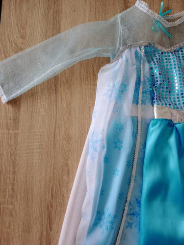 Ulimana Elsa Frozen Princess Costume 5