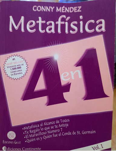 Metafísica 4 En 1 De Conny Méndez 0