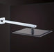 Square Shower Head 20x20cm + Square Stainless Steel Luxur Spout 4