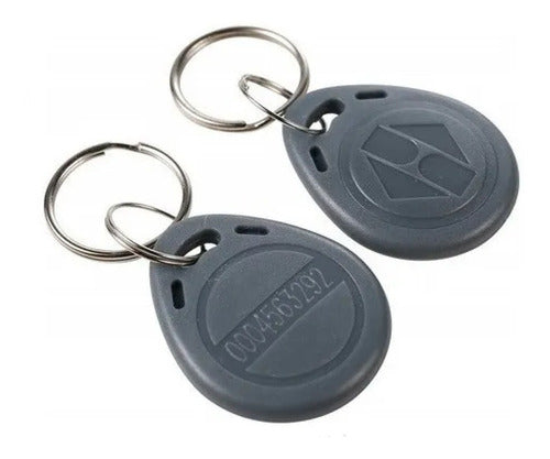 Zuden Acc-ZD001CTAG Proximity ID EM 125KH Keychain Tag 0