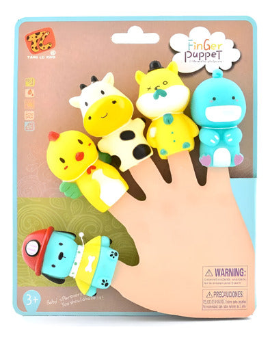 Funny Land Finger Puppets Animal Friends - Perfect for Bathtime Fun! 6