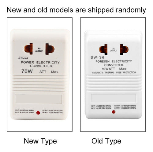 70w 110v/120v A 220v/240v Aumente E Diminua A Tensão 6