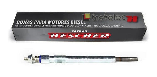 Hescher Incandescent Glow Plug Preheating Ford F-100 USA 2.5 Td Maxion Chevrolet S10 Blazer 2.5 0