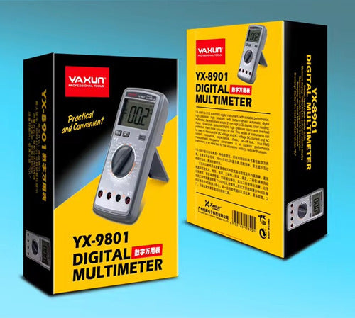 Yaxun Digital Multimeter Tester YX-9801 True RMS 4