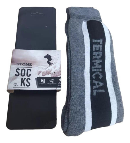 Stone Media Térmica Deportiva Hombre Sky Muy Abrigada 1