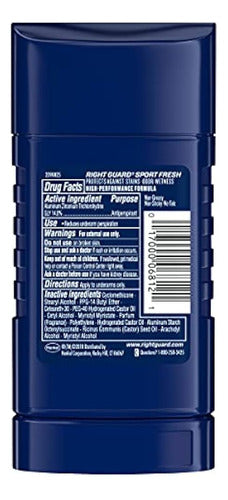 Antitranspirante Right Guard Sport Hasta 48hr, Fresh 2.6 Oz 2