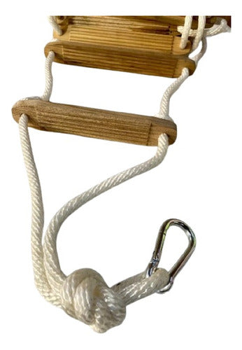 Classic Nautical Rope Roll-Up Ladder - Premium Quality 0