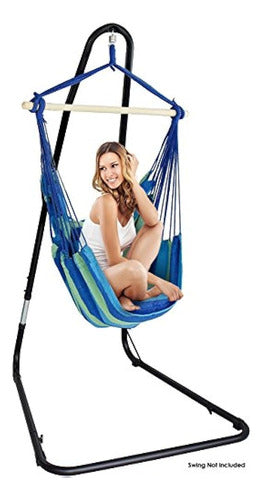 Sorbus Adjustable Stand for Hanging Chair and Hammock Swings 1