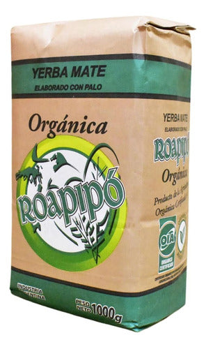 Roapipó Organic Traditional Yerba Mate 3 X 1 Kg 0