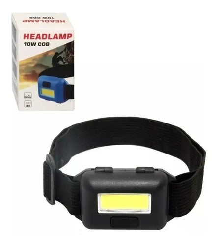 Pack of 20 Miner's LED Headlamp 10W Battery-Powered (Included) 0