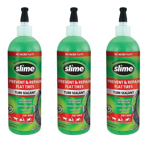 Kit 3 Tres Antipinchaduras Slime Sellador 16oz Con Camara 0