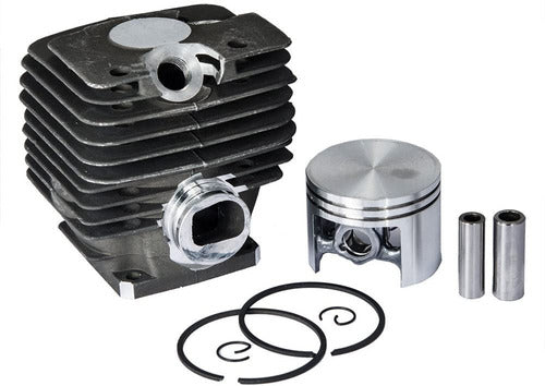 Stihl Cilindro Piston Aros Para Motosierra Ms381 + Juntas 1