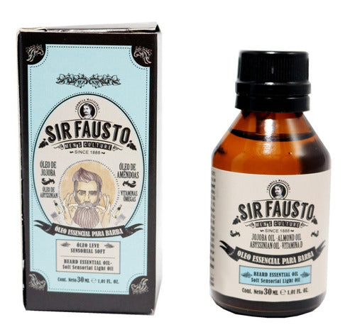 Shampoo Barba + Cera + Oleo Esencial Sir Fausto Barberia 2