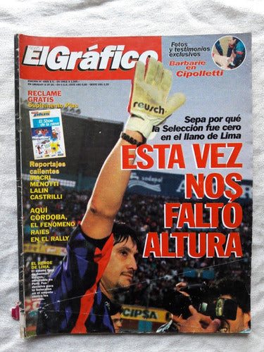 El Gráfico Nº 4005 Año 1996 Burgos Peru Argentina - Rally 0