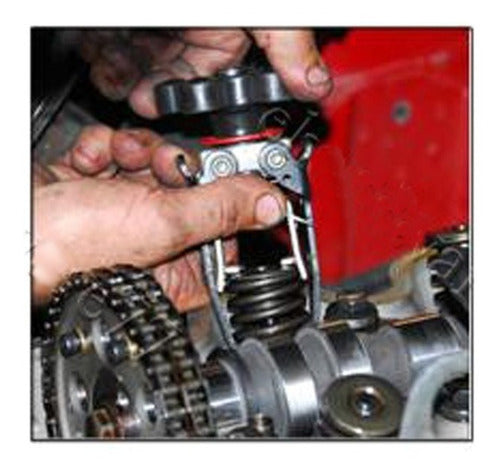 Eurotech Auto Moto 388 Valve Spring Compressor Press 4