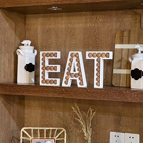 Collective Home - Wooden Letters for Decoration 13x18 cm Letter E 4