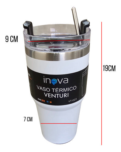 Inova Stainless Steel Thermal Mug Auto Camping 600 ml 2