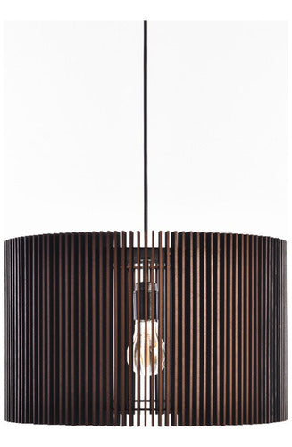Bauhaus Pendant Ceiling Lamp Cira 40x25cm MDF 5