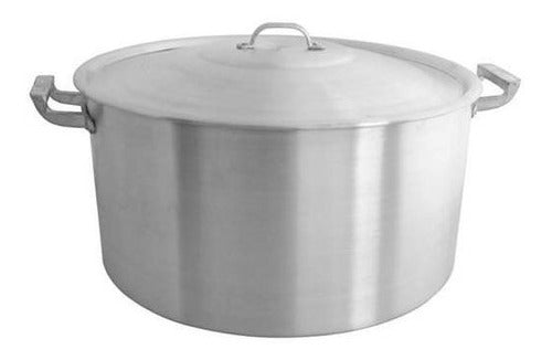 Gastronomica Aluminum Casserole N° 34 Capacity 15 Liters 0