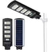 120W Solar Luminaire with Motion Sensor Warm White LED Light - LEDIMP with Pipe Bracket 0