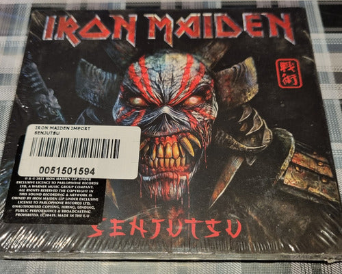 Iron Maiden - Senjutsu - 2 CDs Import News #cdspaternal 1