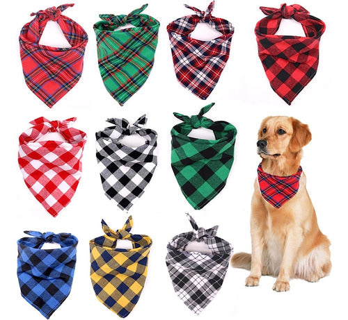 Mundo Peludo Pañuelo Bandana Para Perro Varios Diseños Mascotas Talle S 0