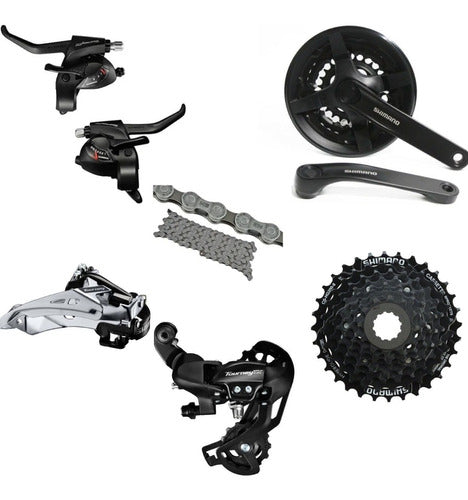 Shimano 24v Full Transmission Group Set - Oscar Bikes 6