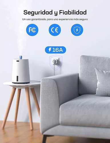 Barrilcomuy Enchufe 3 En Linea Smart Inteligente Wifi Con Timer 5